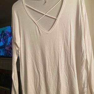Criss Cross long sleeve tshirt